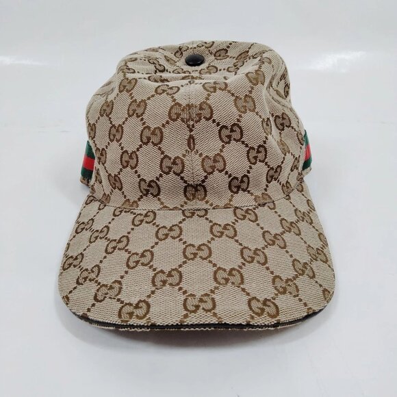Gucci Cap Multi Color Polyester 249-071425 - Picture 2 of 10